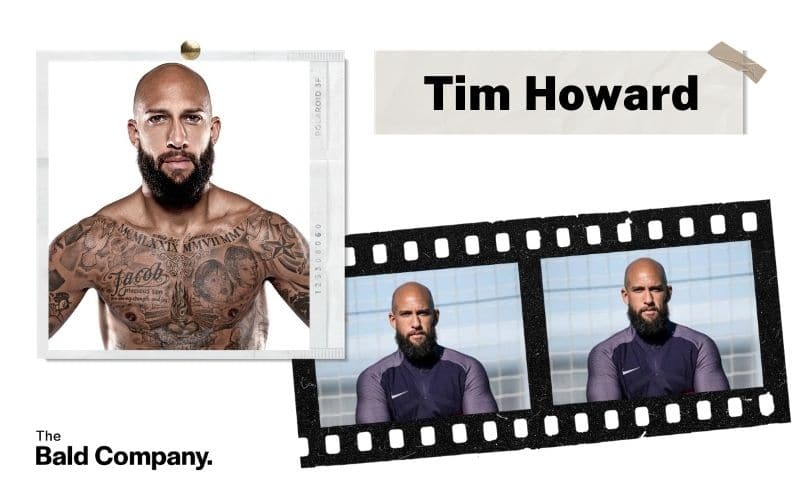 tim howard full beard bald sports star