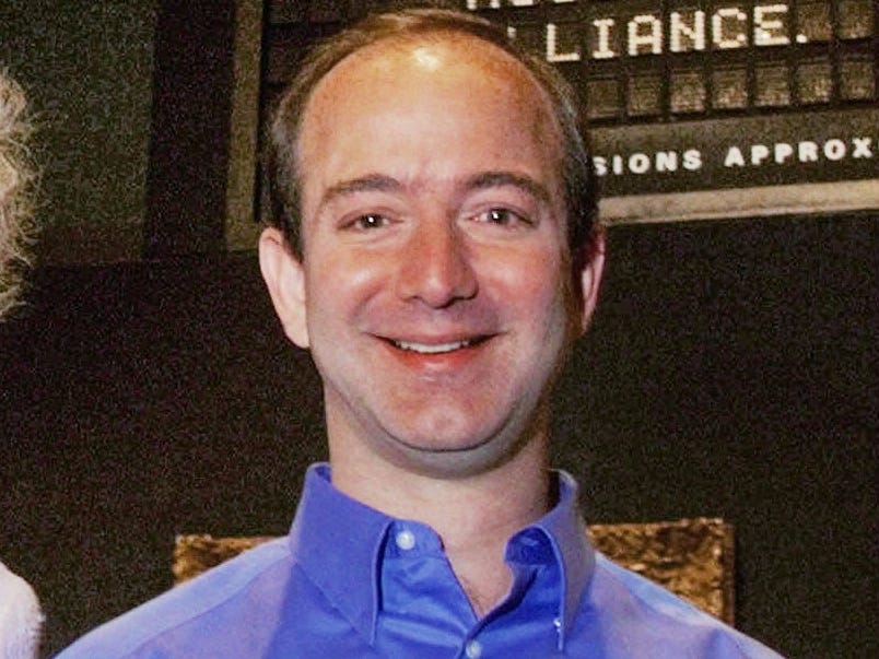 jeff bezos old photo