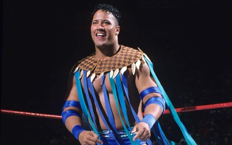 rocky maivia the rock early wrestling career